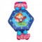 Rotaslieta koka pulkstenis Bino Watch Fairy Blue 9086041