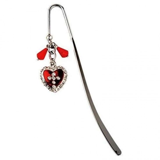 Suvenīrs grāmatzīme Bino Bookmark Heart 9986654