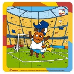 Koka attīstoša puzle Bino Wooden Puzzle Mouse 13506
