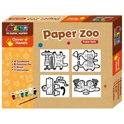 Radošais komplekts Bino Paper Zoo CH1090
