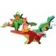 Radošais komplekts Bino Origami Art Dino CH1254
