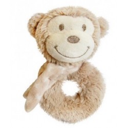Mīksta rotaļlieta ar grabuli mērkaķis Bobo Baby Monkey Rattle ZW-22