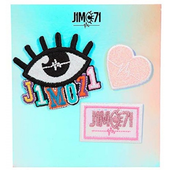 Uzlīmes Depesche Lisa and Lena patches to stick on, set of 3 10337