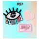 Uzlīmes Depesche Lisa and Lena patches to stick on, set of 3 10337