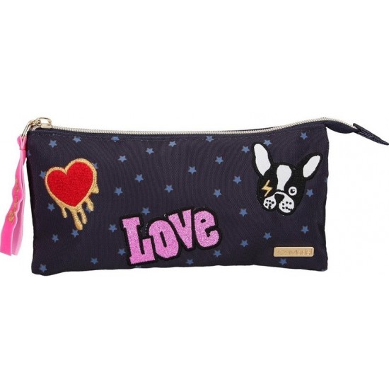 Penālis Depesche Top Model Pencil Case Dark Blue 10681