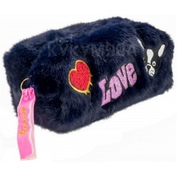Somiņa - penālis Depesche Top Model Plush Pencil Case Dark Blue 10684