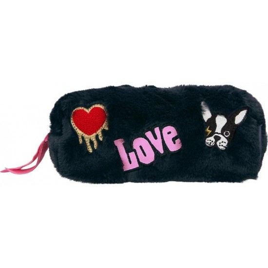 Somiņa - penālis Depesche Top Model Plush Pencil Case Dark Blue 10684