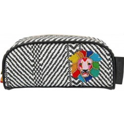 Kosmētikas somiņa Depesche Top Model Make-up bag Black & White 10975