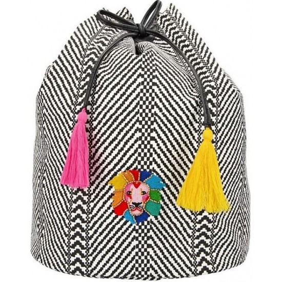 Mugursoma Depesche Top Model Backpack Black & White 10977