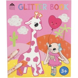 Depesche Coloring book House of Mouse Glitter 8919