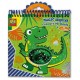 Piezīmju blociņš ar dinozauriem SES Creative Coloring Book Dinosaurs Magic Sequins + 40 stickers 00116