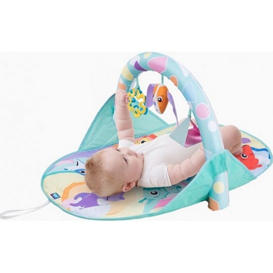 Attīstošais paklājiņš Playgro Grow n' Play Puppy and Me Activity Travel Gym 0188173