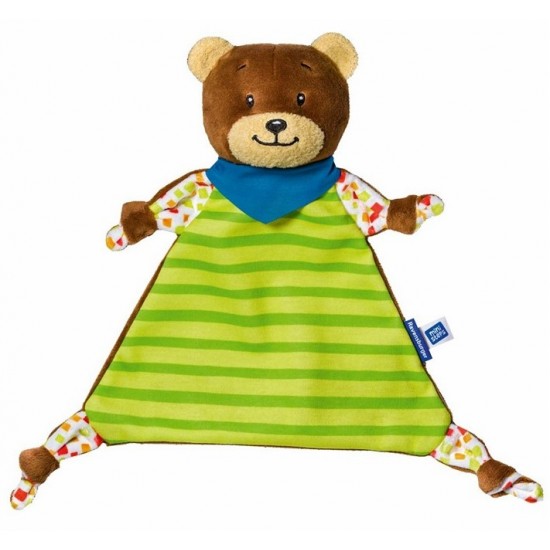 Miega lupatiņa Ravensburger Mini Steps Plush Cuddle Cloth Bear 04155