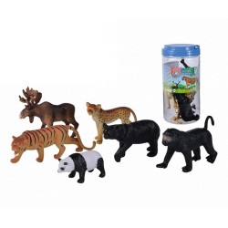 Spēļu komplekts dzīvnieki Simba Nature World Wild Animals 12-18cm 6 pcs 104342532