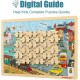 Koka attīstoša puzle Top Bright Wooden Puzzle City 100 pieces 29.5x39.5cm 120391