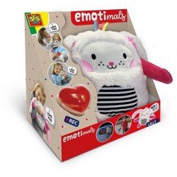 Attīstoša rotaļlieta ar atskaņotāju SES Emotimals Plush Soft Toy Lilly with sound recordings 23x25cm 14462