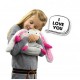 Attīstoša rotaļlieta ar atskaņotāju SES Emotimals Plush Soft Toy Lilly with sound recordings 23x25cm 14462
