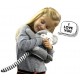 Attīstoša rotaļlieta ar atskaņotāju SES Emotimals Plush Soft Toy Mika with sound recordings 23x25cm 14464