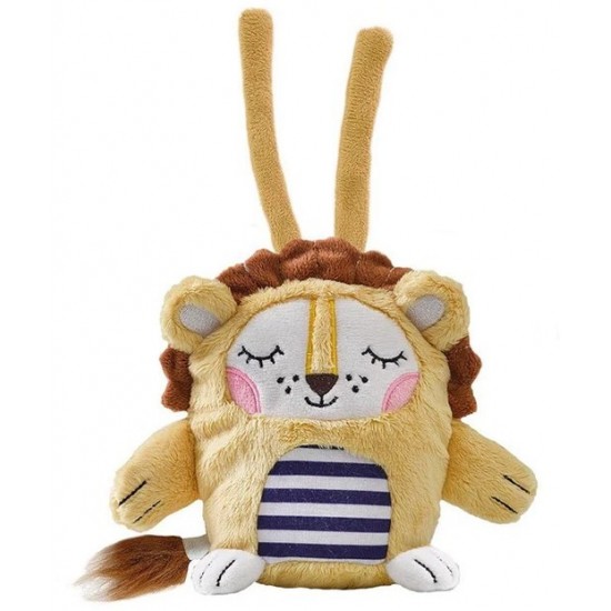 Attīstoša rotaļlieta ar atskaņotāju SES Emotimals Plush Soft Toy Leo with sound recordings 20x25cm 14468