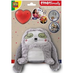 Attīstoša rotaļlieta ar atskaņotāju SES Emotimals Plush Soft Toy Luke with sound recordings 20x25cm 14469
