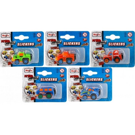 Mašīna Maisto Fresh Metal Slickers Cars assorted Pullback 9x10,5cm 15023