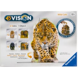 Ravensburger 4S Vision Puzzle Wild Cats 18051