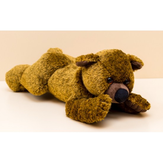 Mīksta rotaļlieta lācis Bauer Plush Bear 40cm lying 19063