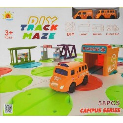 Konstruktors DIY Track Maze Campus Series 58 pcs 2023-9
