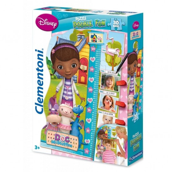 Puzle auguma mērītājs Clementoni Puzzle Doc Mc Stuffins 30pcs 20306