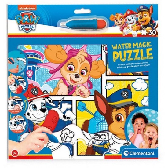 Puzle ar ūdens maģiju Clementoni Paw Patrol Water Magic Puzzle 30 pieces 22710