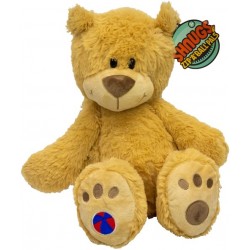 Mīksta rotaļlieta lācis - bumba Mookie Shnugs Zip'A'Ball Pals Plush  Bear Max 2363