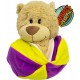 Mīksta rotaļlieta lācis - bumba Mookie Shnugs Zip'A'Ball Pals Plush  Bear Eva 2364