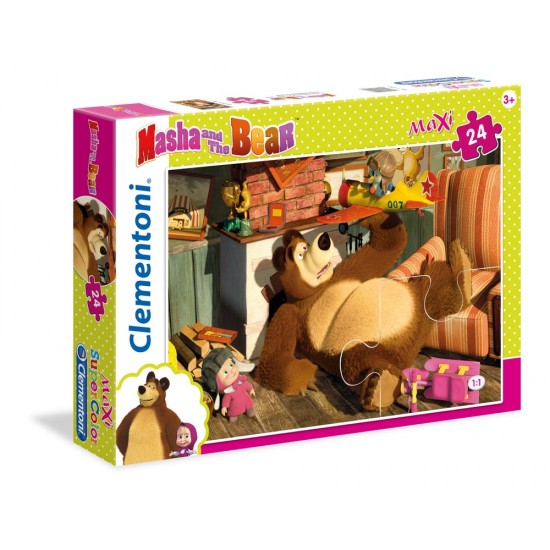 Puzle Clementoni Puzzle Masha and the Bear Maxi 24 pcs 24492