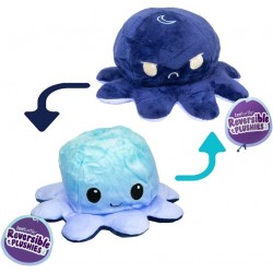 Mīksta rotaļlieta Tee Turtle Reversible Octopus Plush High Quality Eco (vaccuum packed) blue 2485-TY/36057