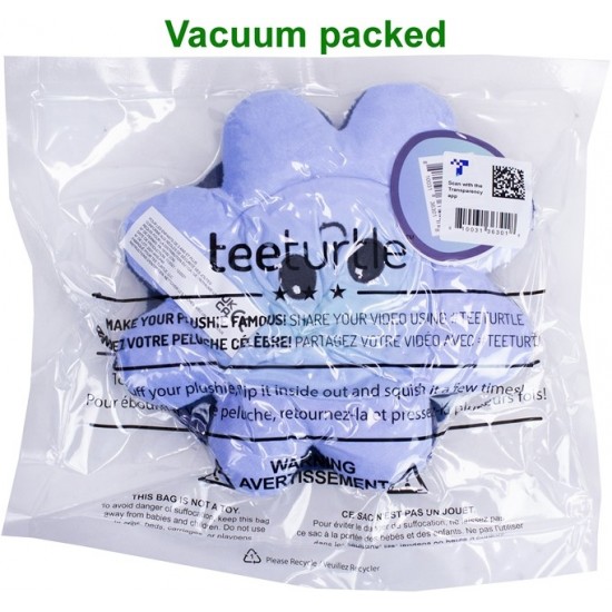 Mīksta rotaļlieta Tee Turtle Reversible Octopus Plush High Quality Eco (vaccuum packed) blue 2485-TY/36057