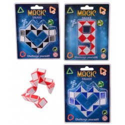 Spēle burvju čūska Magic snake on card assorted 25036