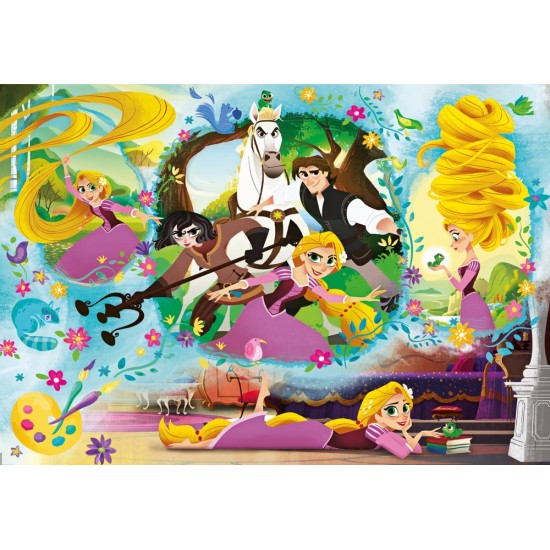 Puzle Clementoni Disney Rapunzel's Tangled Adventure Puzzle 104 pcs 27084