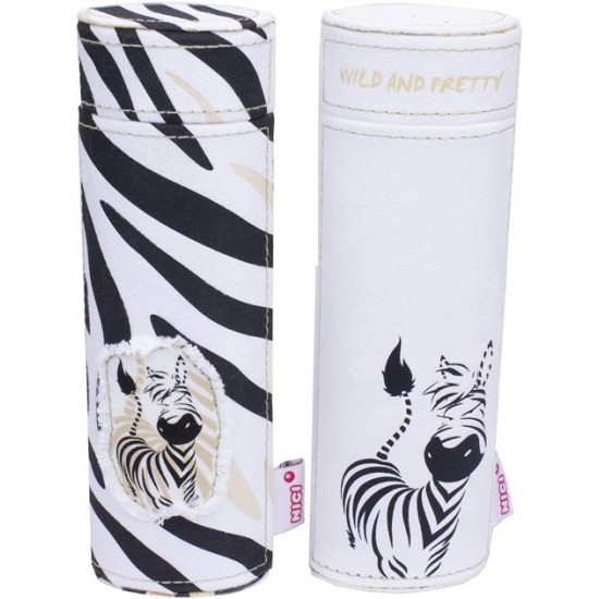 Penālis Nici Pencilcase Zebra 2 assorted 28737