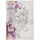 Kanva+12 krāsas Dora the Explorer Canvas Painting Set 18x25cm 30900
