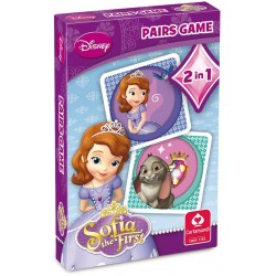 Board game Cartamundi Disney Sofia Pairs&Donkey Game 7x10,5cm 3097