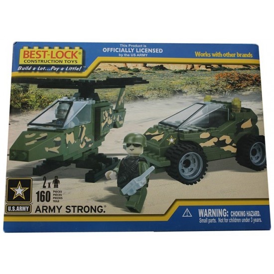 Konstruktors Best Lock Army set 160 pieces 314300