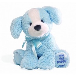 Soft toy Gund Baby Dog 25cm blue 319787