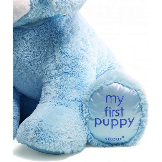 Mīksta rotaļlieta Gund Baby Dog 25cm zila 319787