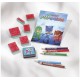Rokdarbu komplekts Totum PJ Masks 2 in 1 Creativity Set Stamp and Painting Set 321007