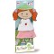 Leļļu apģērbu komplekts Nici Wonderland doll clothes, plush dress for 30cm doll 35502