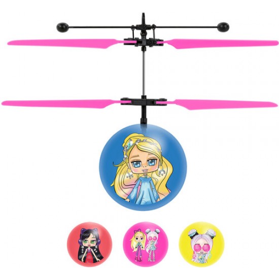 Helikopters Boxy Girls Mystery Motion Sensing Helicopter 36640R
