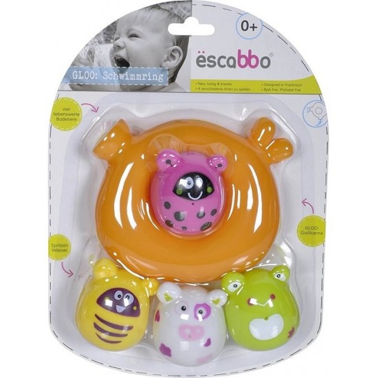 Vannas komplekts Escabbo Swimming Ring + Animals 37017