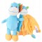 Miega lupatiņa + rotaļlieta ezelis Sunkid Baby Cuddle Cloth + Plush Toy Set Donkey 30cm 37257