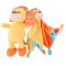Miega lupatiņa + rotaļlieta lauva Sunkid Baby Cuddle Cloth + Plush Toy Set Lion 30cm 37257