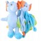 Miega lupatiņa + rotaļlieta zilonis Sunkid Baby Cuddle Cloth + Plush Toy Set Elephant 30cm 37257